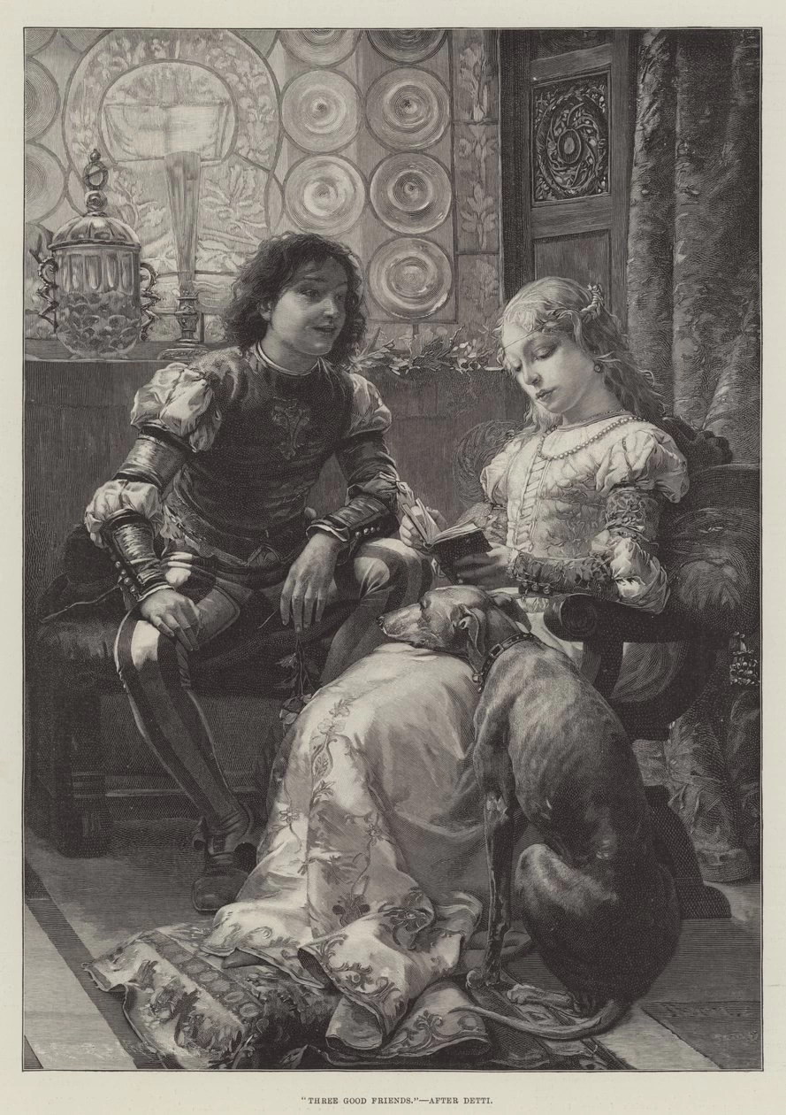 Cesare Detti - Tre buoni amici